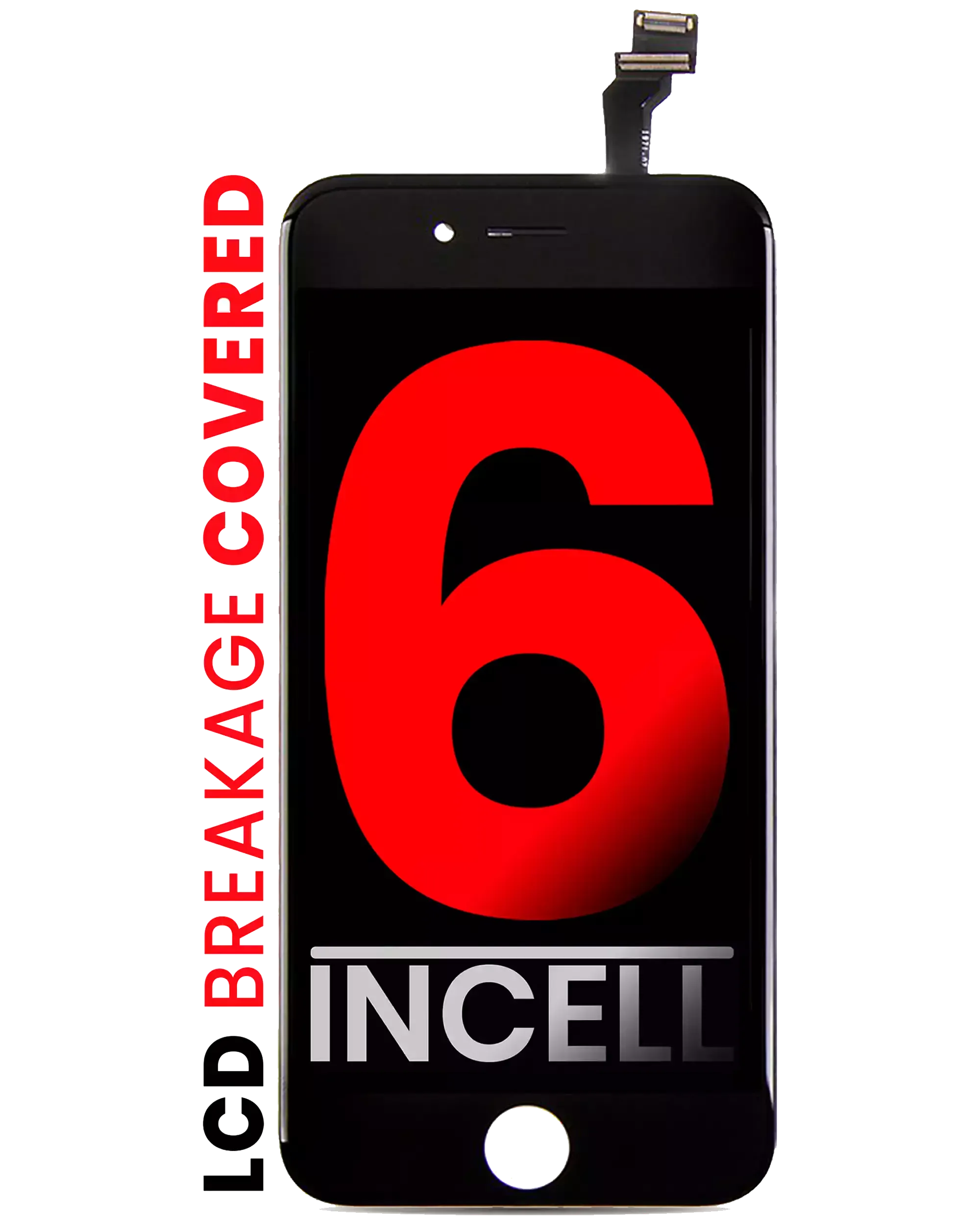 LCD Assembly For iPhone 6 (Incell) (Black)