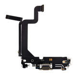 Charging Port Flex Cable For iPhone 14 Pro Max (Pull) (Gold)