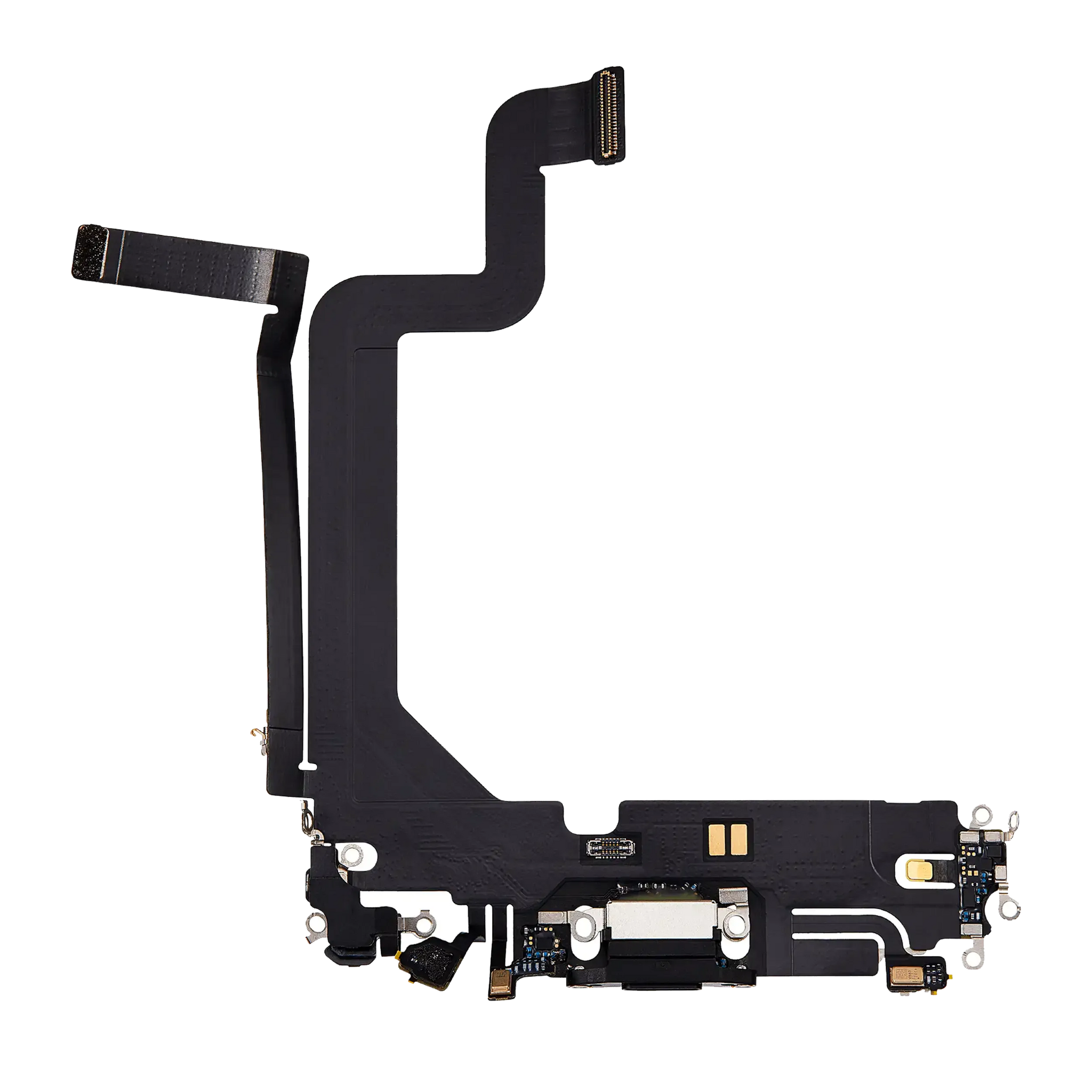 Charging Port Flex Cable For iPhone 14 Pro Max (Pull) (Space Black)