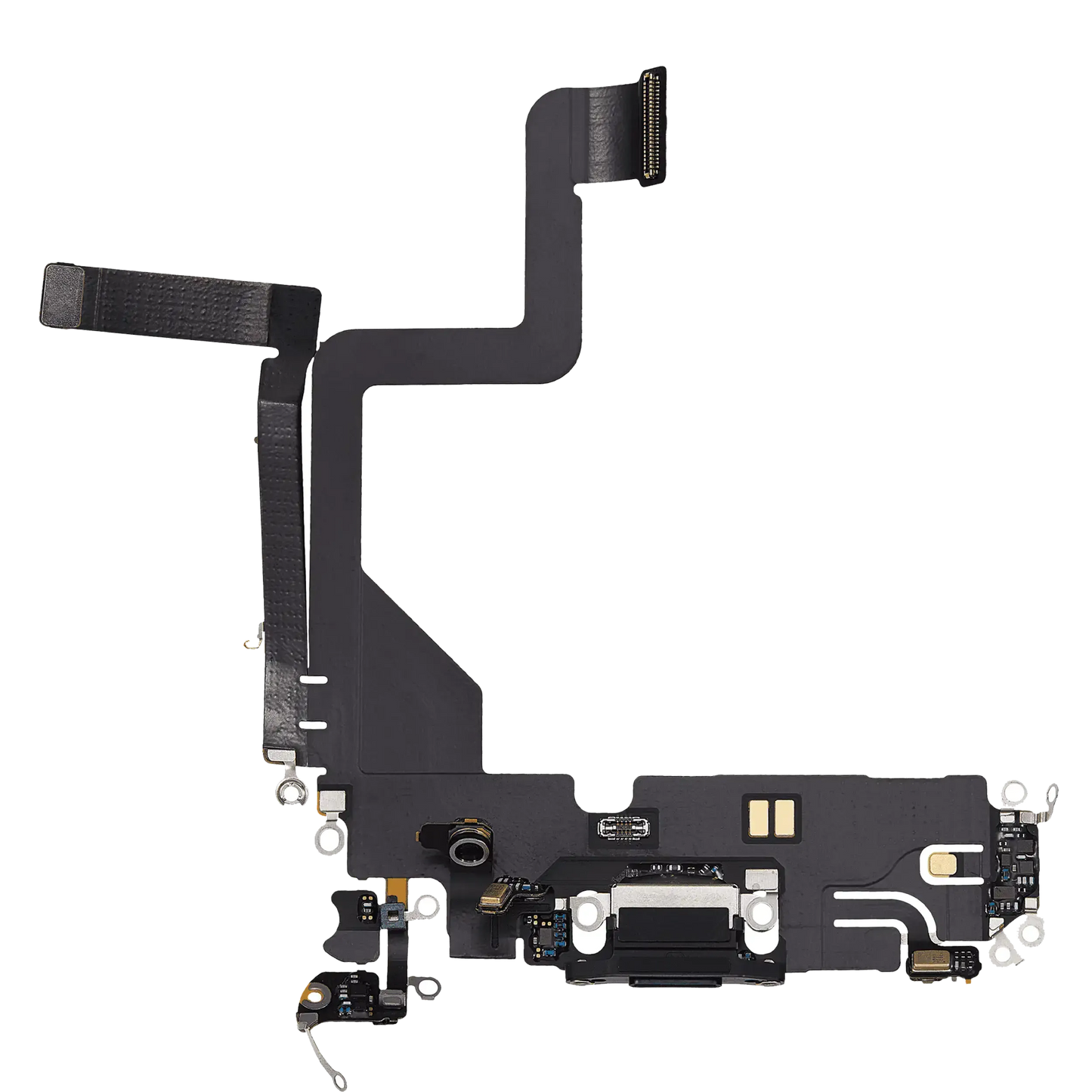 Charging Port Flex Cable For iPhone 14 Pro (Pull) (Deep Purple)