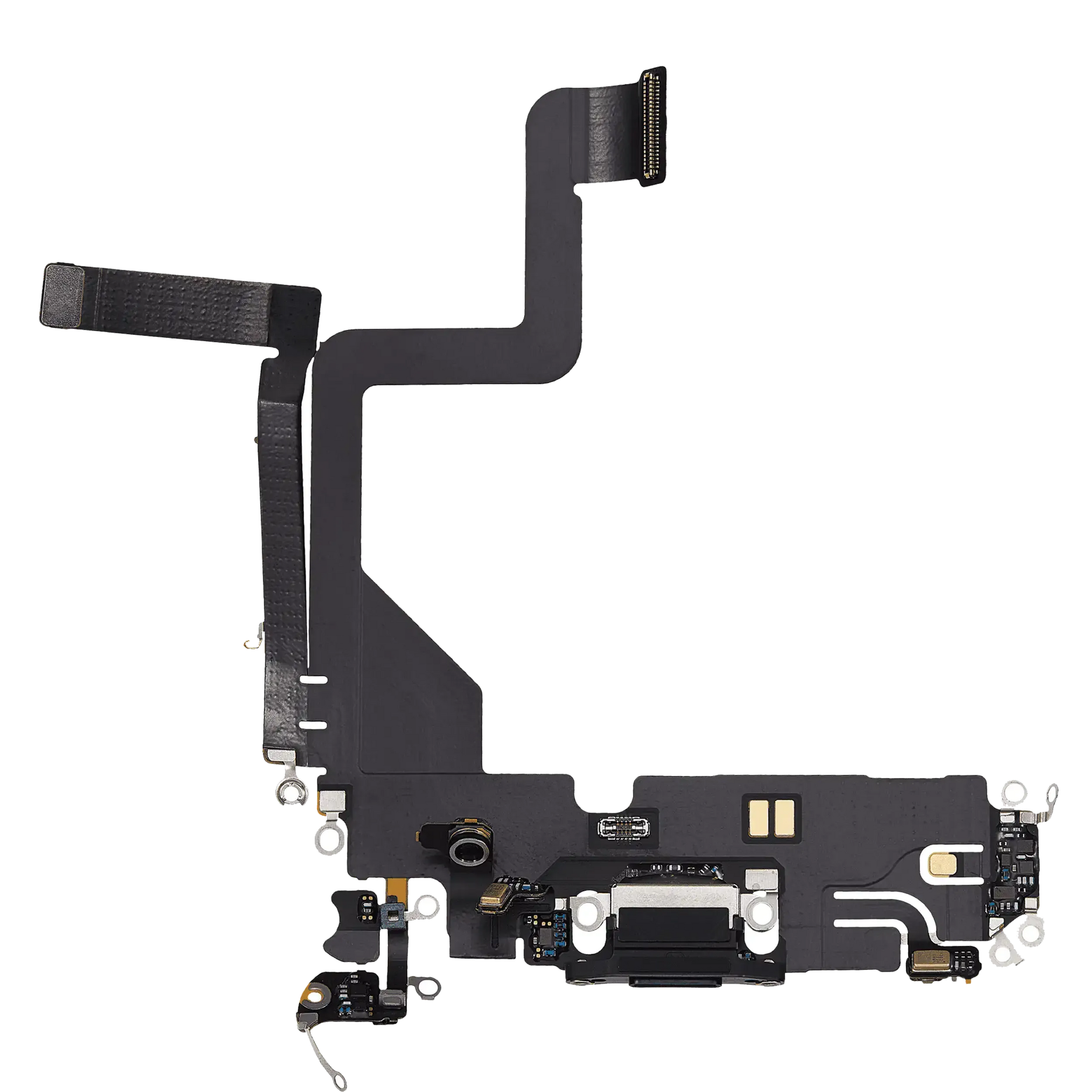 Charging Port Flex Cable For iPhone 14 Pro (Pull) (Deep Purple)