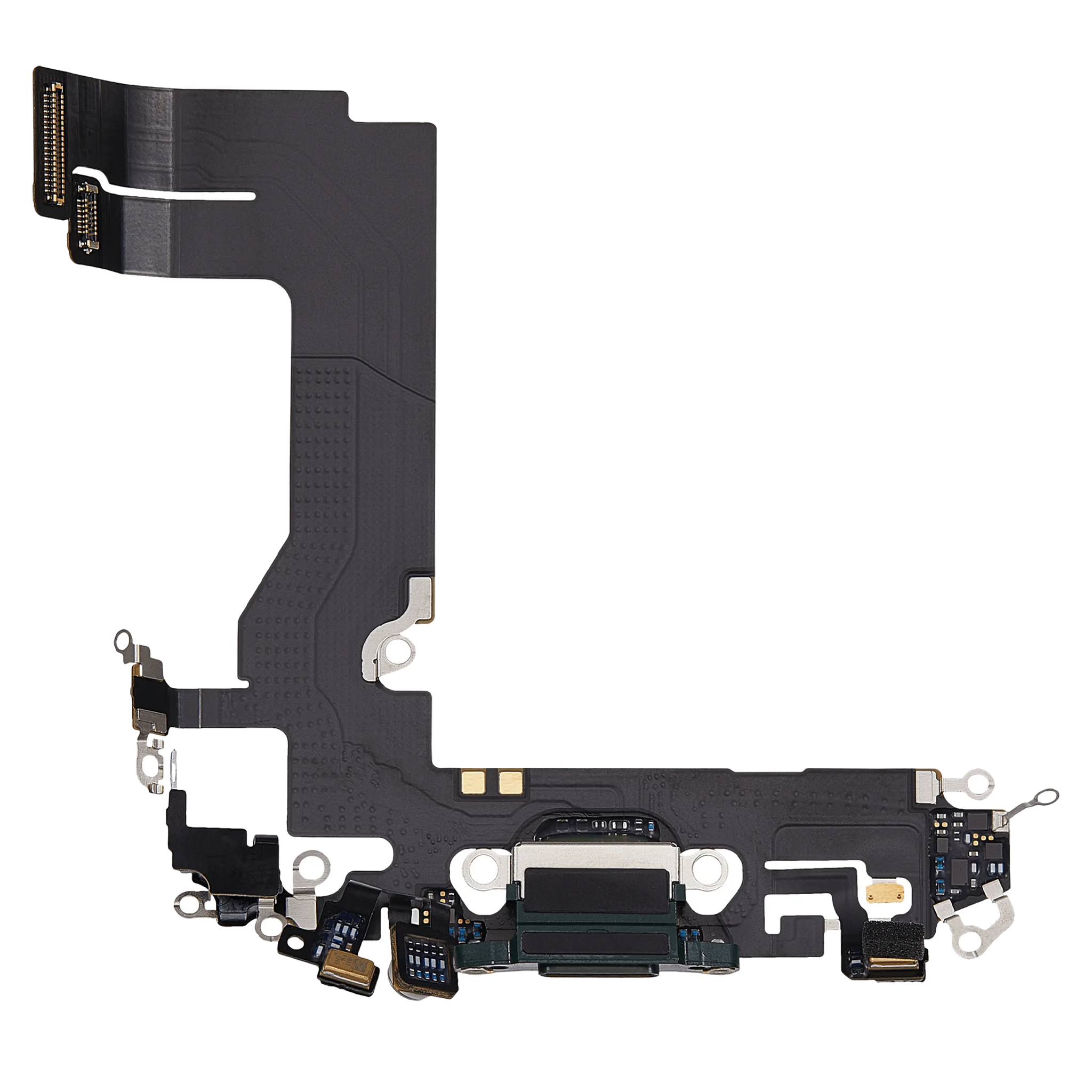 Charging Port Flex Cable For iPhone 13 Mini (Pull) (Green)