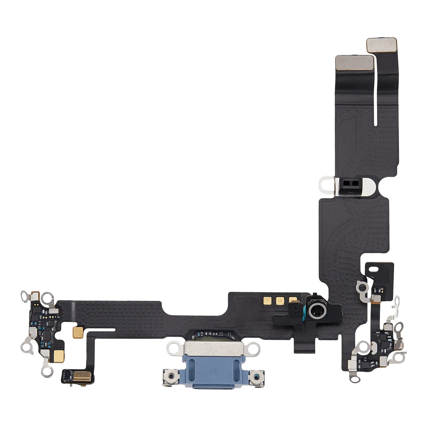 Charging Port Flex Cable For iPhone 14 Plus (Pull) (Blue)