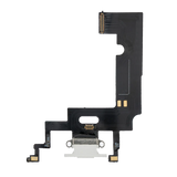 Charging Port Flex Cable For iPhone XR (Pull) (White)