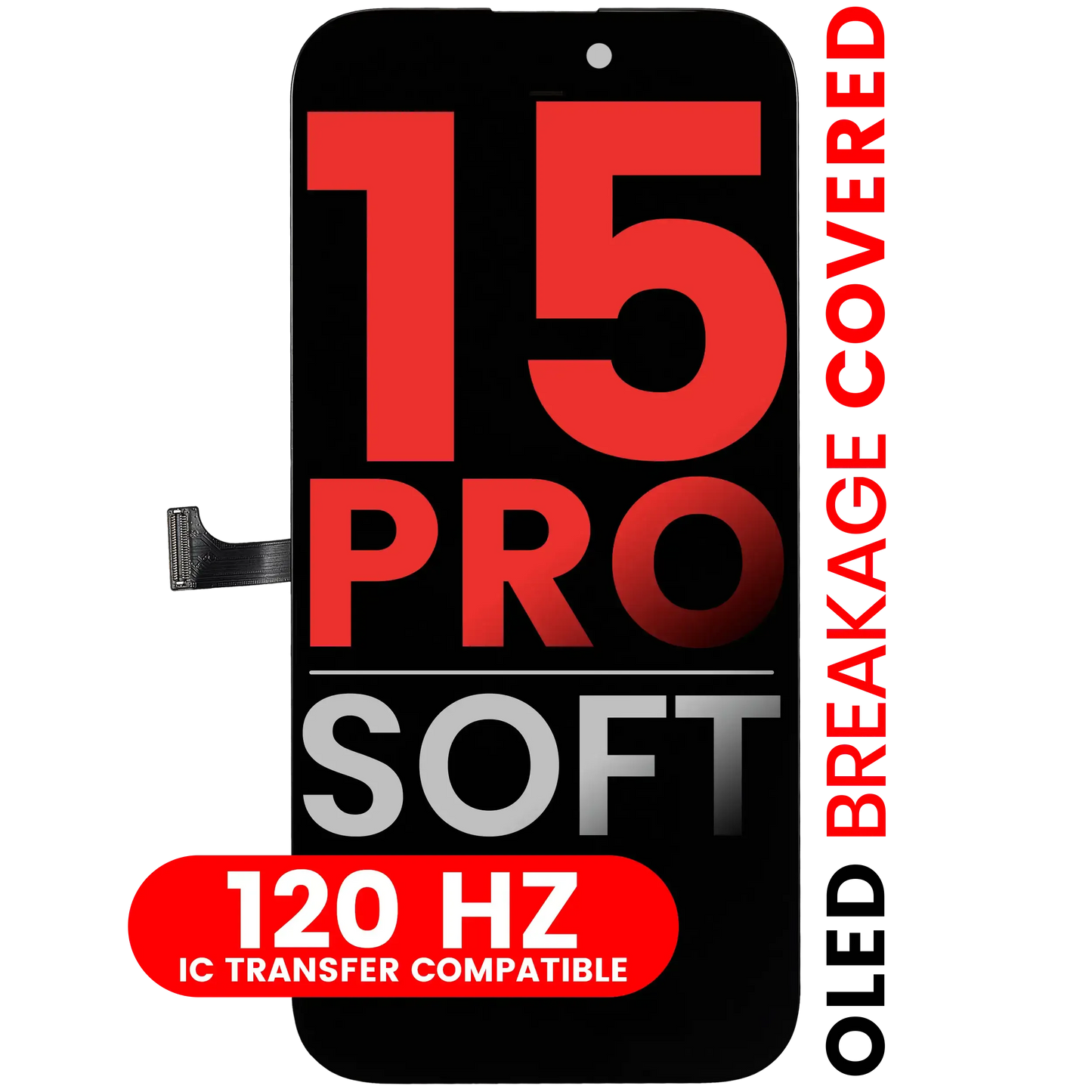 OLED Assembly For iPhone 15 Pro (Pro OLED) (120HZ)