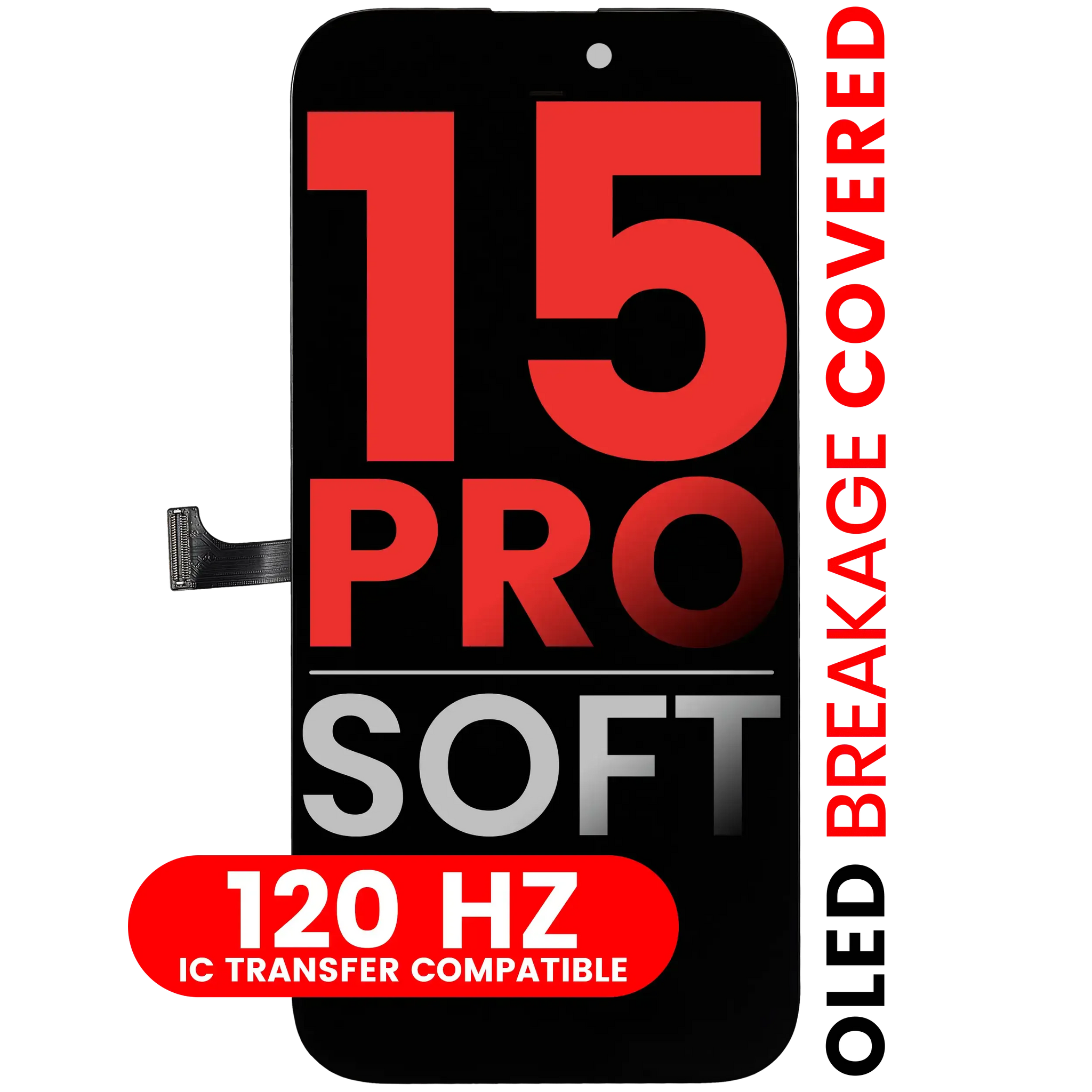 OLED Assembly For iPhone 15 Pro (Pro OLED) (120HZ)