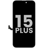 OLED Assembly For iPhone 15 Plus with Light Sensor Flex Cable (Pull A)