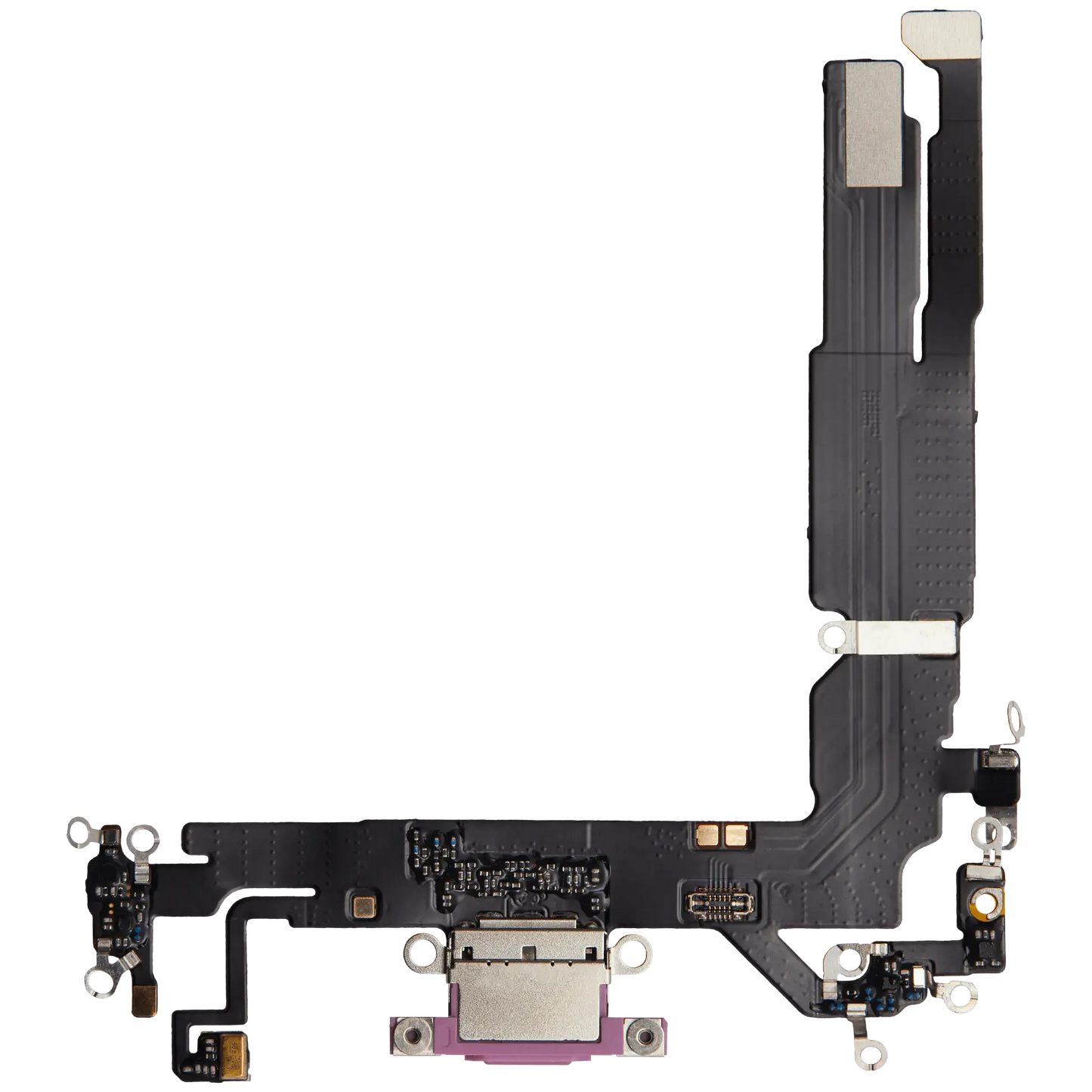 Charging Port Flex Cable For iPhone 16 (Pull) (Pink)