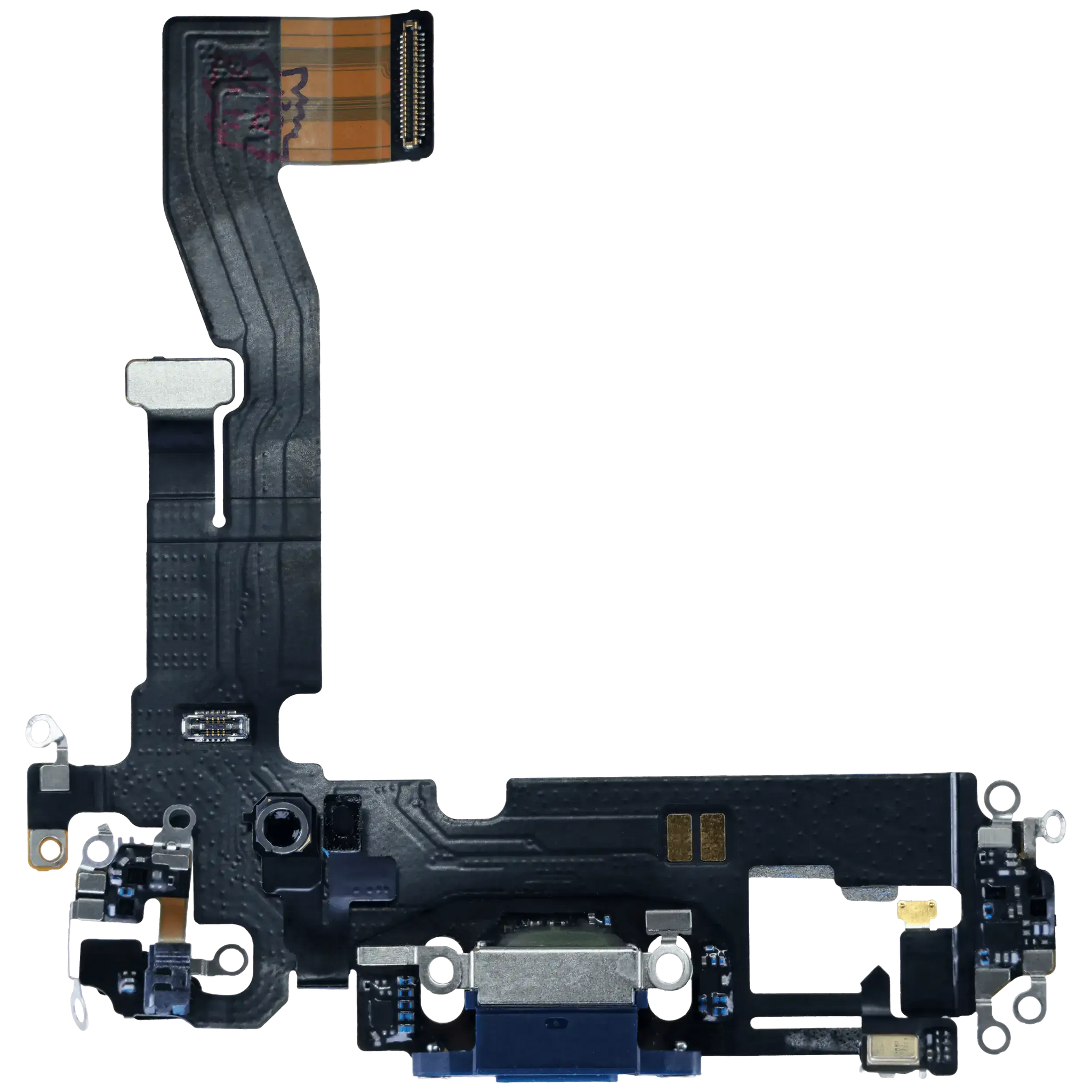Charging Port Flex Cable For iPhone 12 (Pull) (Blue)