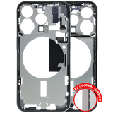 Mid-Frame Housing W/ Small Parts For iPhone 15 Pro (EU / Global Version) (Pull) (Natural Titanium)