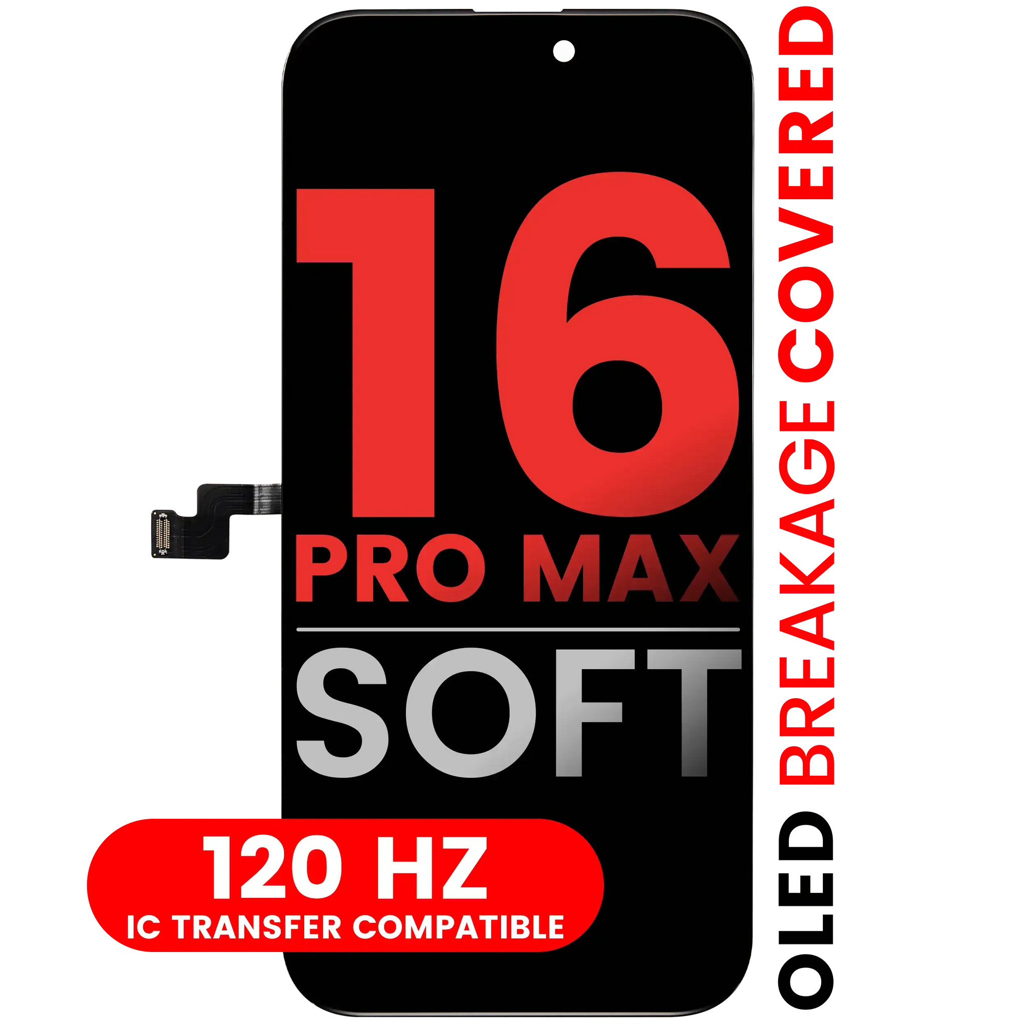 OLED Assembly For iPhone 16 Pro Max (Pro OLED) (120HZ)