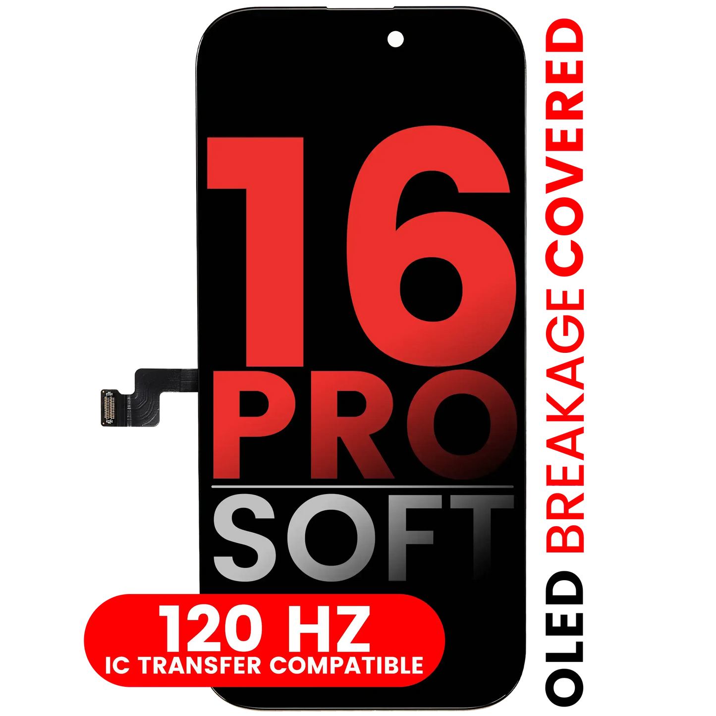 OLED Assembly For iPhone 16 Pro (Pro Oled) (120HZ)