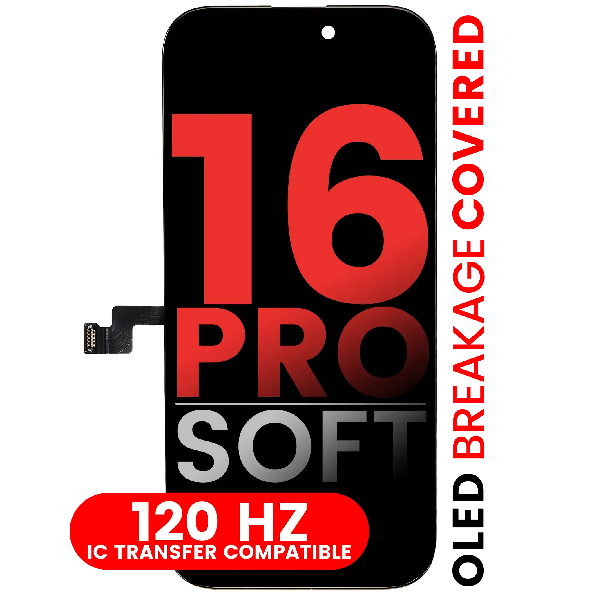 OLED Assembly For iPhone 16 Pro (Pro Oled) (120HZ)
