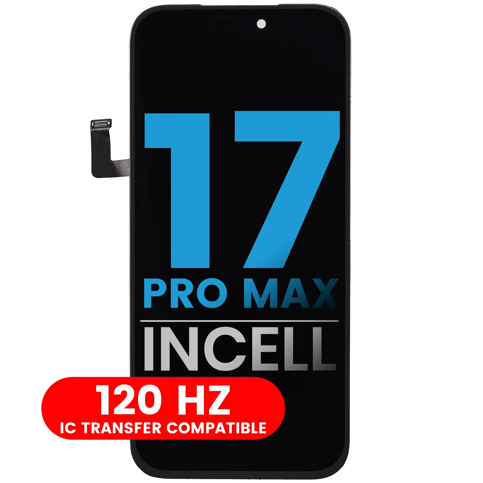 LCD Assembly For iPhone 17 Pro Max (Pro Incell) (120HZ)