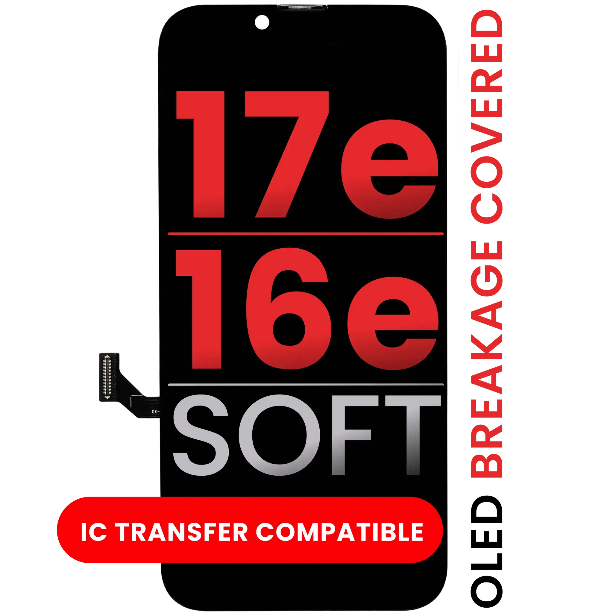 OLED Assembly For iPhone 17e / 16e (Pro OLED)