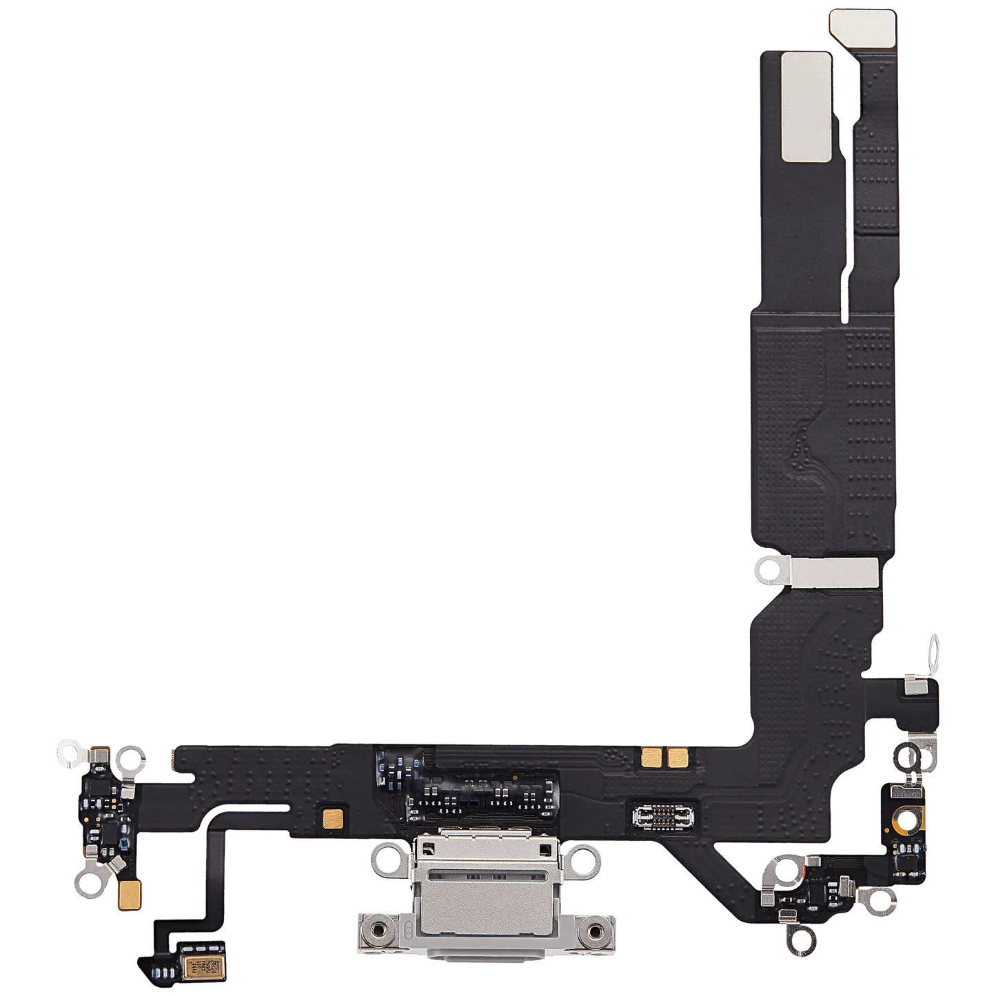 Charging Port Flex Cable For iPhone 17 (Pull) (White)