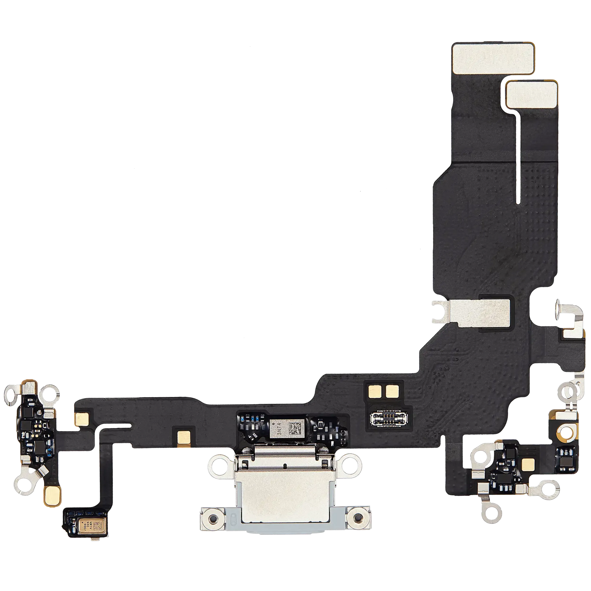 Charging Port Flex Cable For iPhone 15 (Pull) (Blue)
