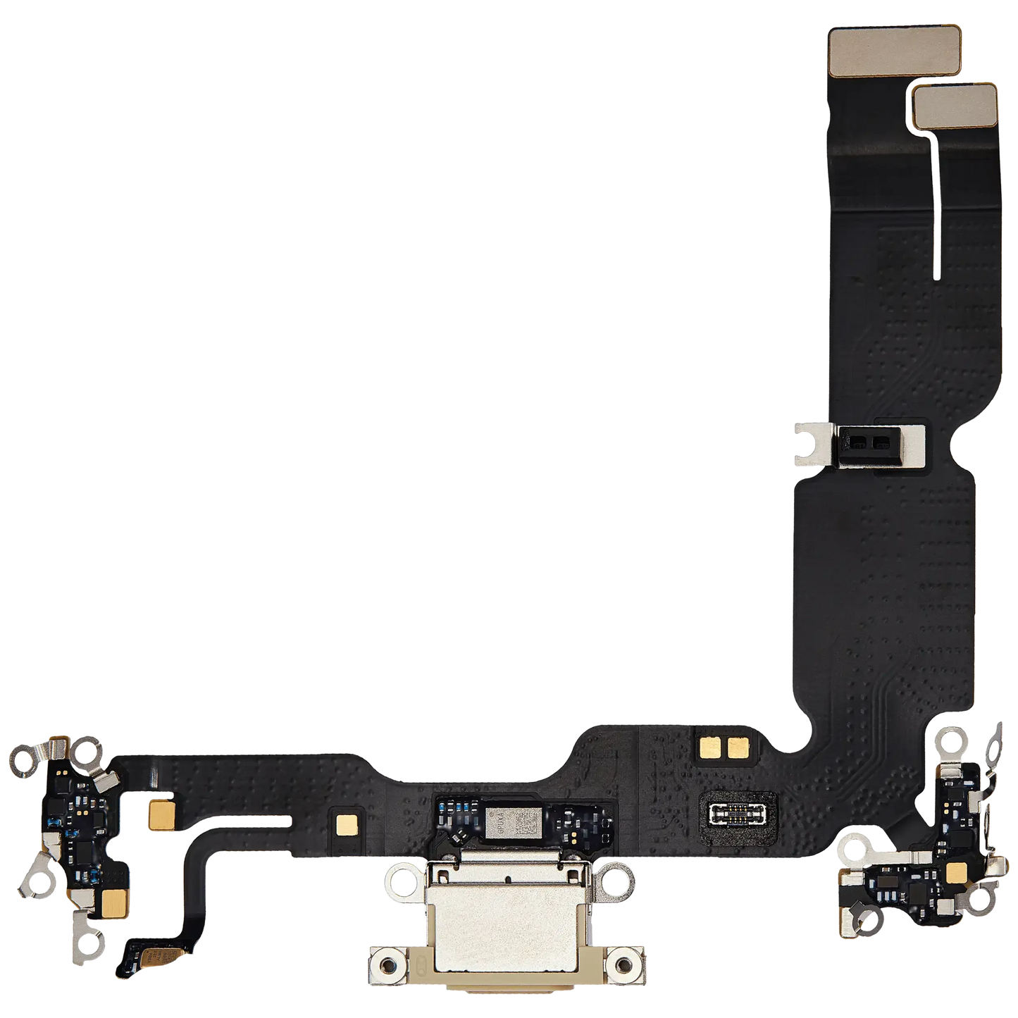 Charging Port Flex Cable For iPhone 15 Plus (Pull) (Yellow)