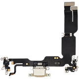 Charging Port Flex Cable For iPhone 15 Plus (Pull) (Yellow)