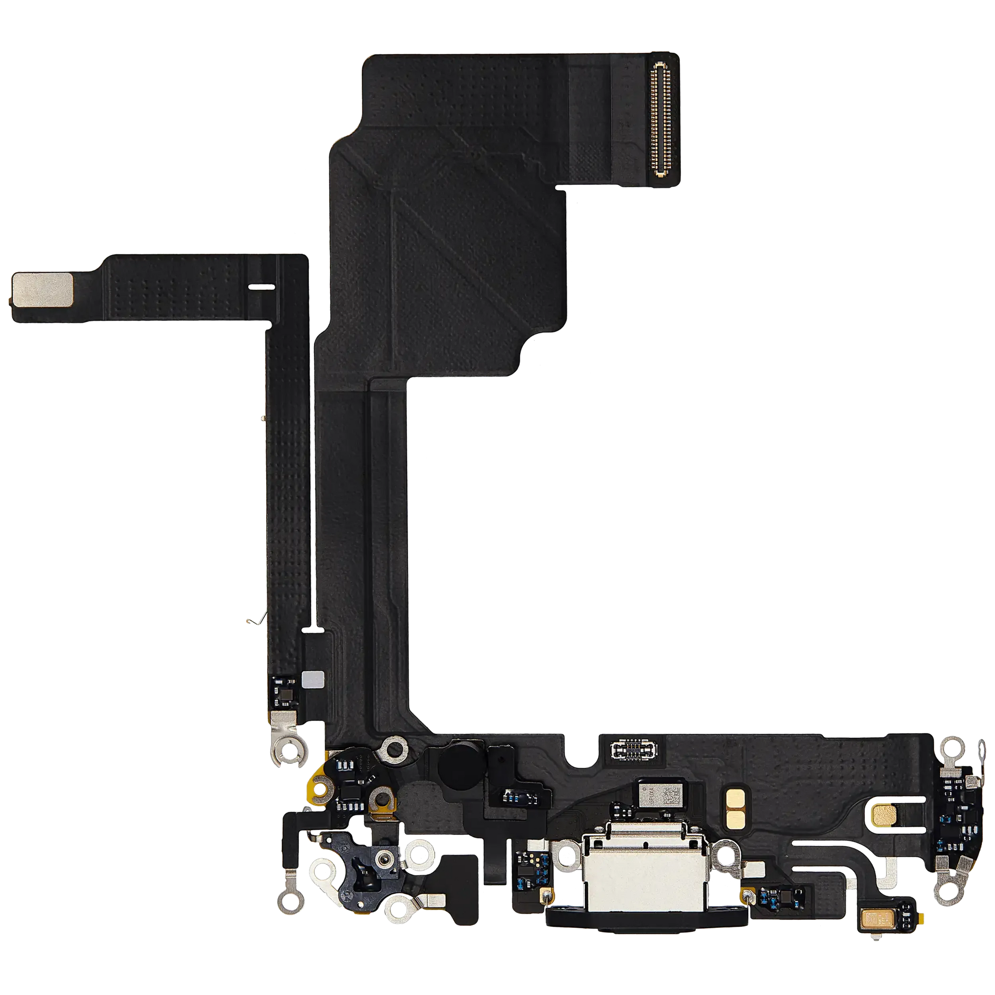 Charging Port Flex Cable For iPhone 15 Pro (Pull) (White Titanium)