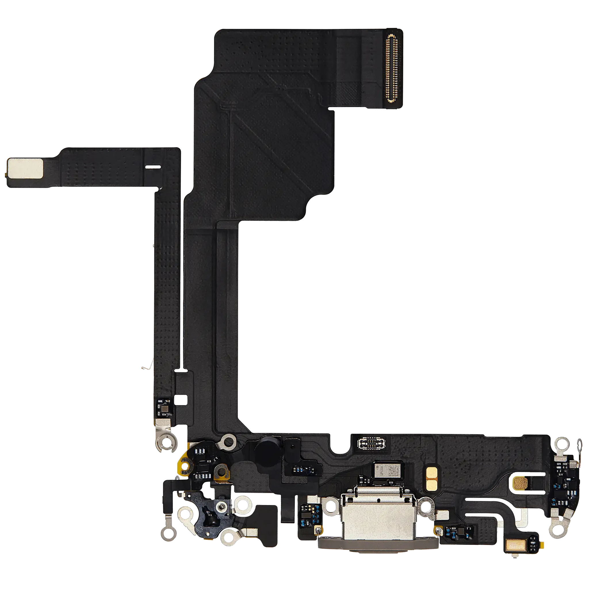 Charging Port Flex Cable For iPhone 15 Pro (Pull) (Natural Titanium)