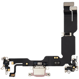 Charging Port Flex Cable For iPhone 15 Plus (Pull) (Pink)