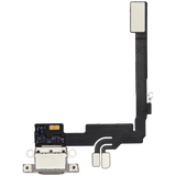 Charging Port Flex Cable For iPhone 16 Pro (Pull) (White Titanium)