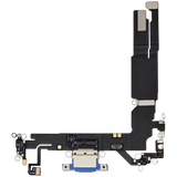 Charging Port Flex Cable For iPhone 16 (Pull) (Ultramarine)