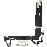 Charging Port Flex Cable For iPhone 16 (Pull) (White)