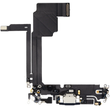 Charging Port Flex Cable For iPhone 15 Pro Max (Pull) (Blue Titanium)