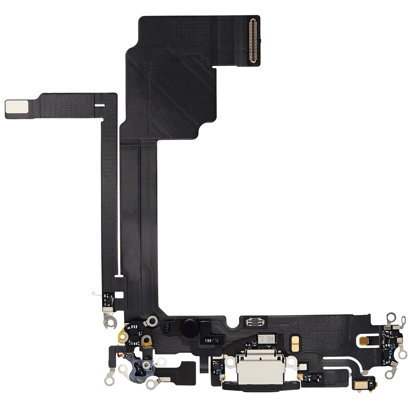 Charging Port Flex Cable For iPhone 15 Pro Max (Pull) (Black Titanium)