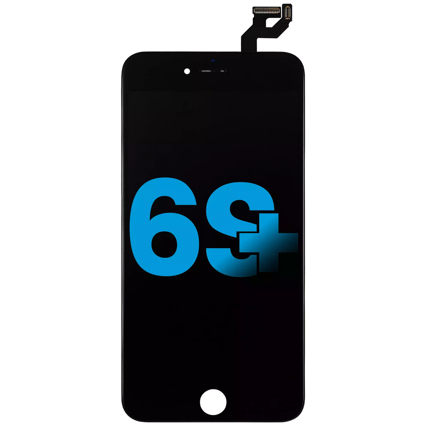 LCD Assembly With Steel Plate For iPhone 6S Plus (Incell) (Black)