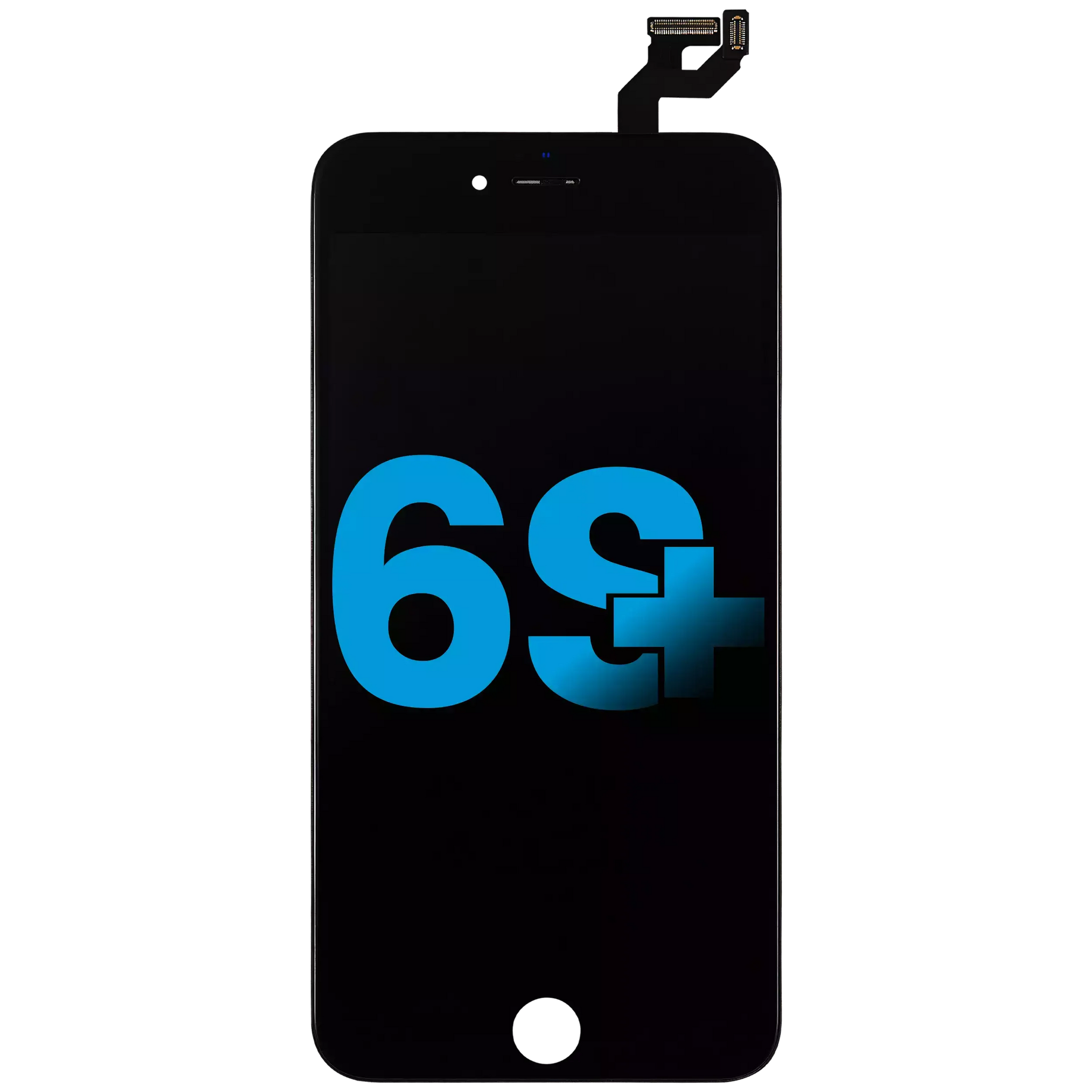 LCD Assembly With Steel Plate For iPhone 6S Plus (Incell) (Black)