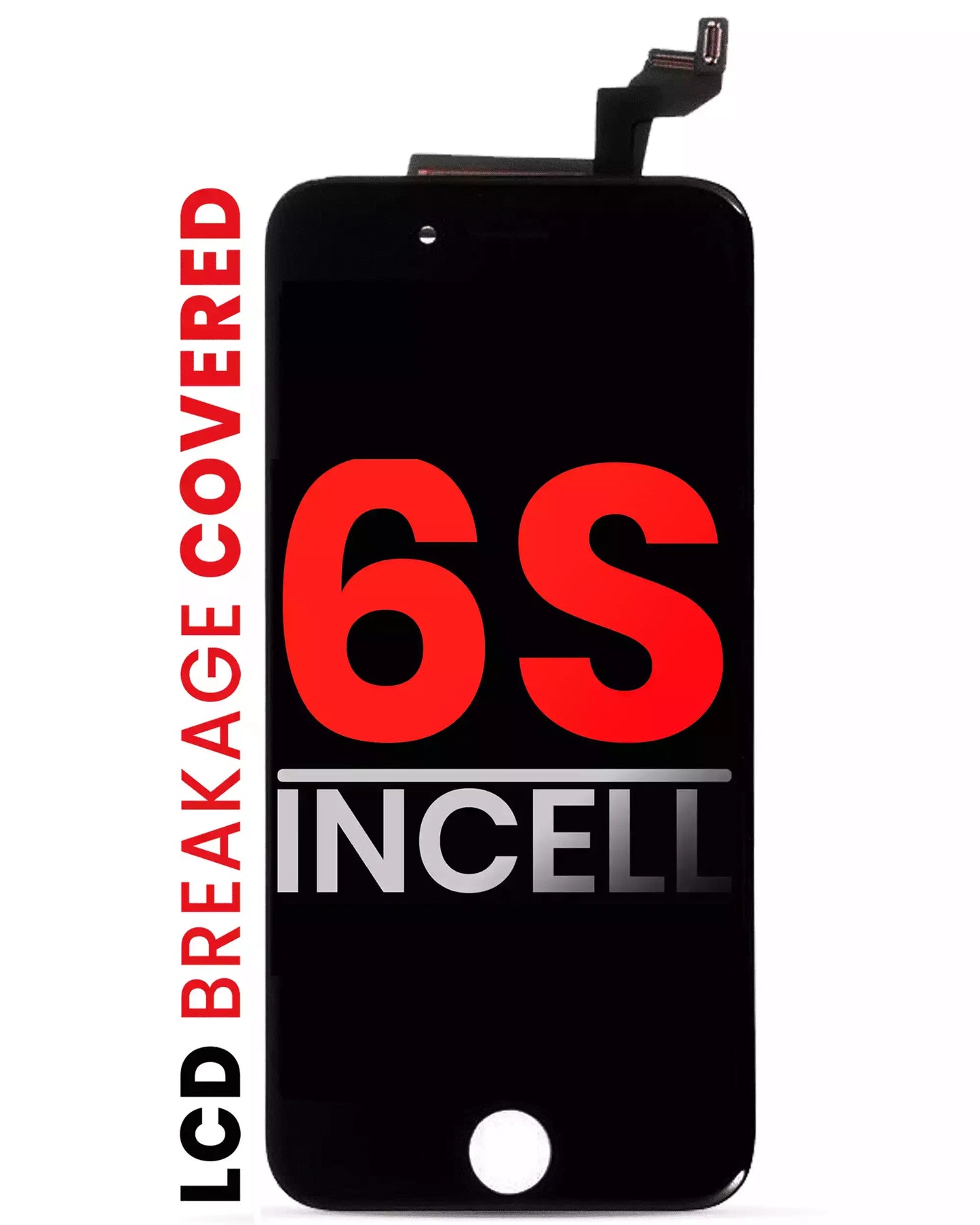 LCD Assembly With Steel Plate For iPhone 6S (Pro LCD) (Black)