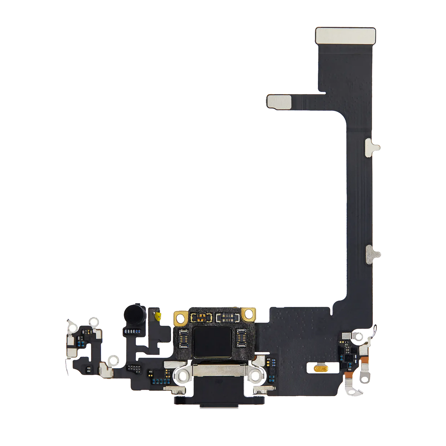 Charging Port Flex Cable With Board For iPhone 11 Pro (Used OEM) (Pull) (Space Gray)