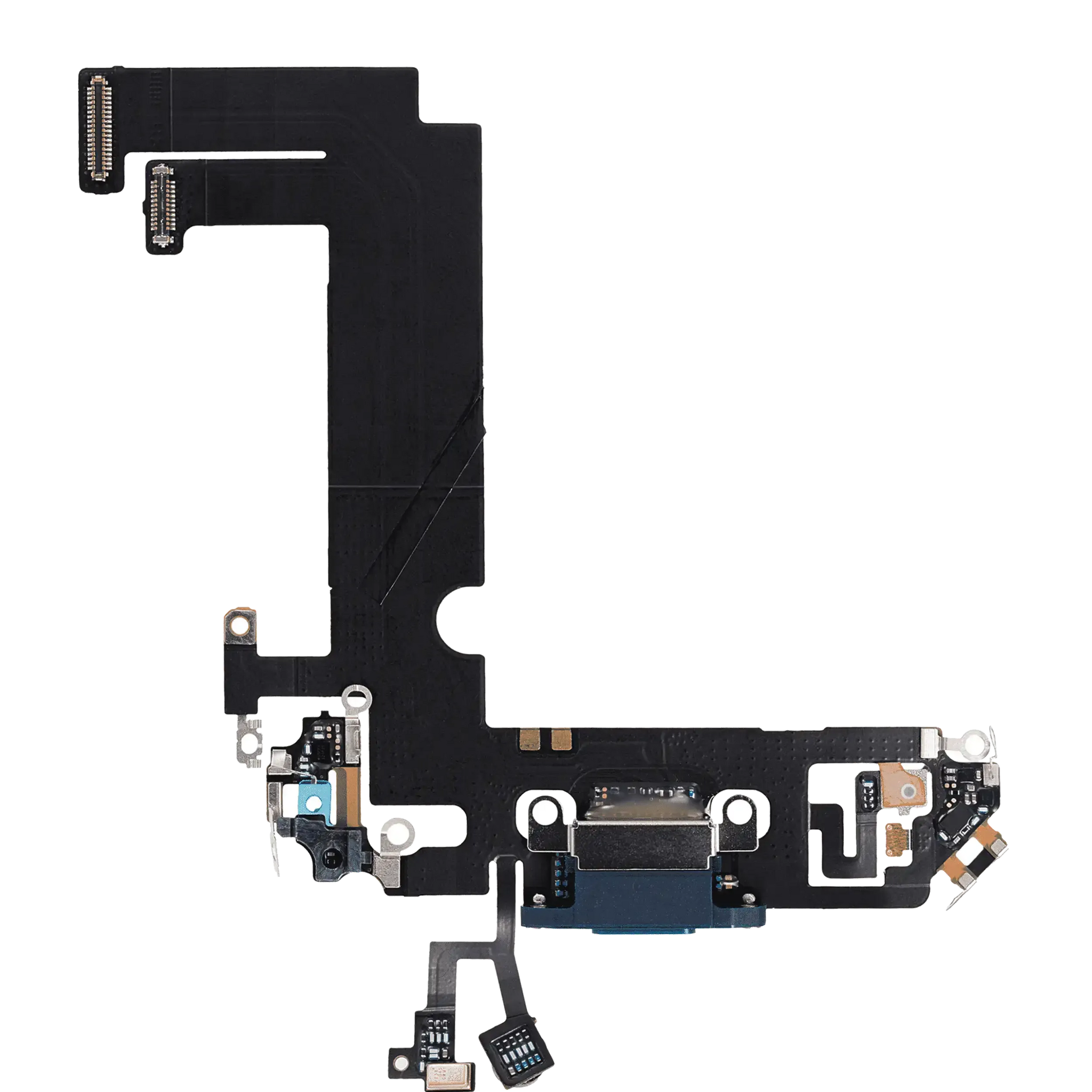 Charging Port Flex Cable For iPhone 12 Mini (Pull) (Blue)