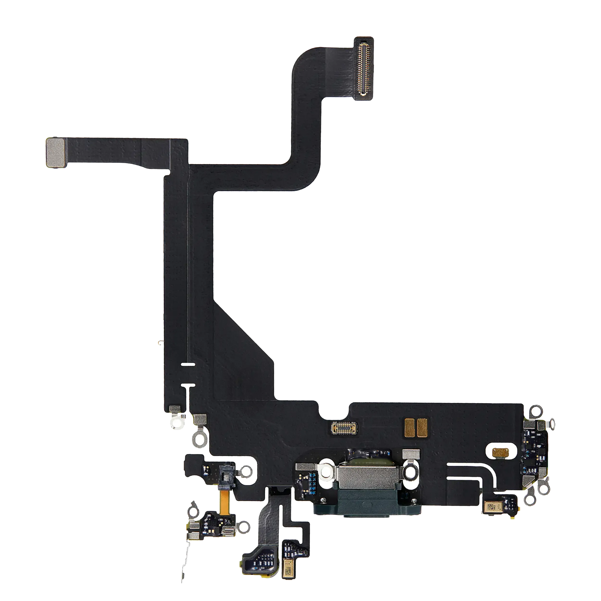 Charging Port Flex Cable For iPhone 13 Pro (Pull) (Alpine Green)