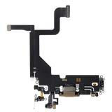Charging Port Flex Cable For iPhone 13 Pro (Pull) (Gold)