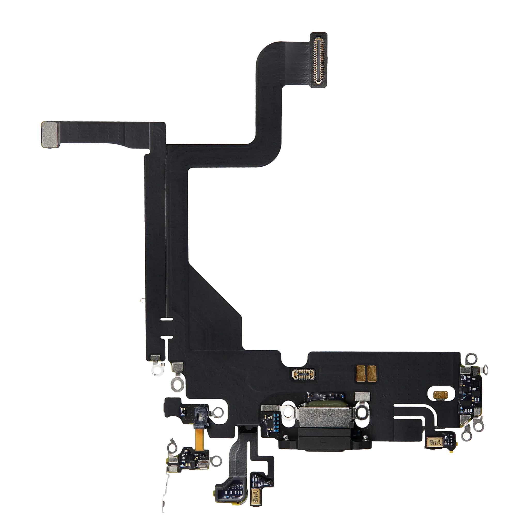 Charging Port Flex Cable For iPhone 13 Pro (Pull) (Graphite)