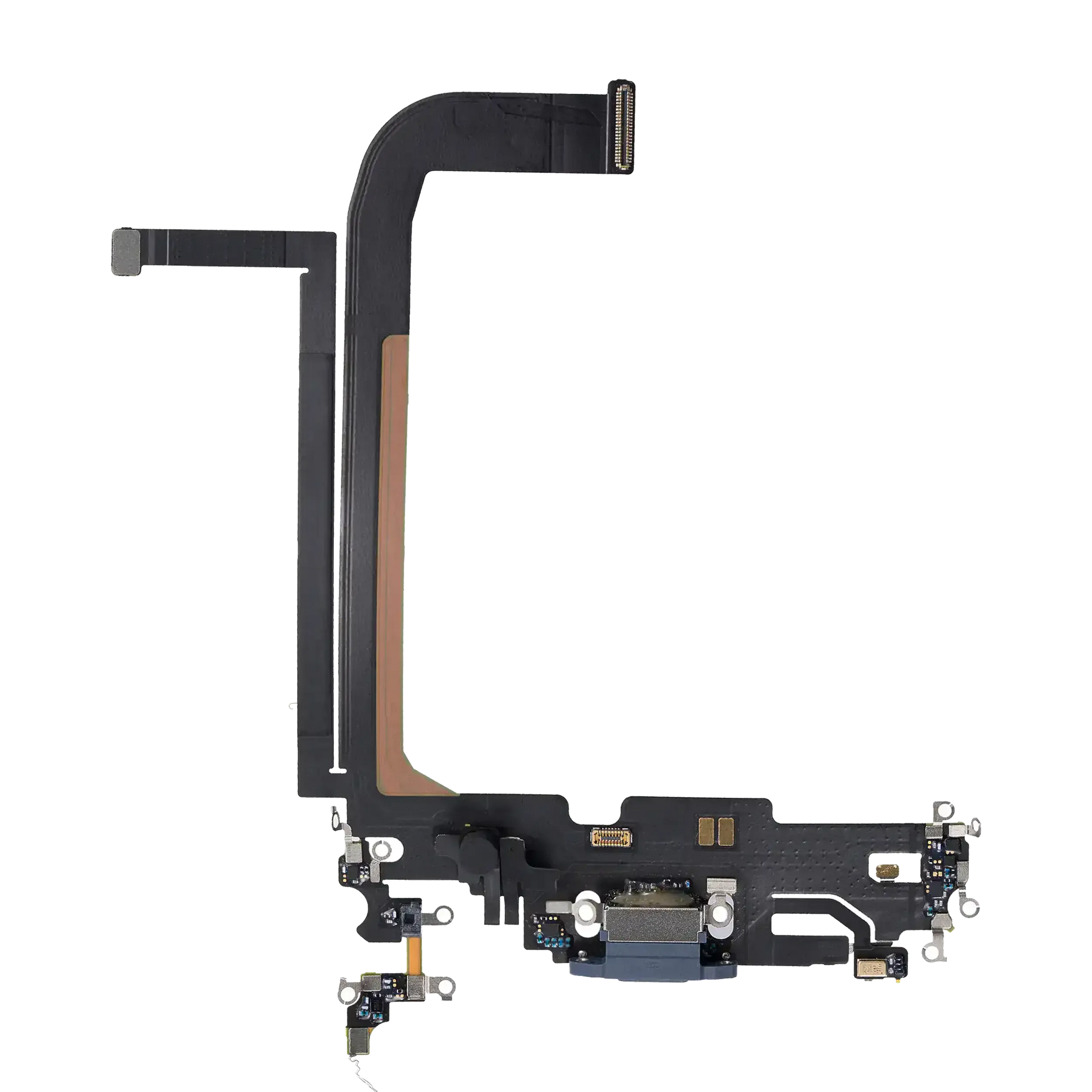 Charging Port Flex Cable For iPhone 13 Pro Max (Pull) (Sierra Blue)
