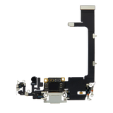 Charging Port Flex Cable With Board For iPhone 11 Pro (Used OEM) (Pull) (Silver)