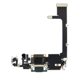 Charging Port Flex Cable With Board For iPhone 11 Pro (Used OEM) (Pull) (Midnight Green)