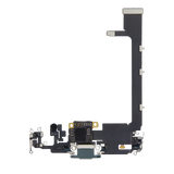 Charging Port Flex Cable With Board For iPhone 11 Pro Max (Used OEM) (Pull) (Midnight Green)