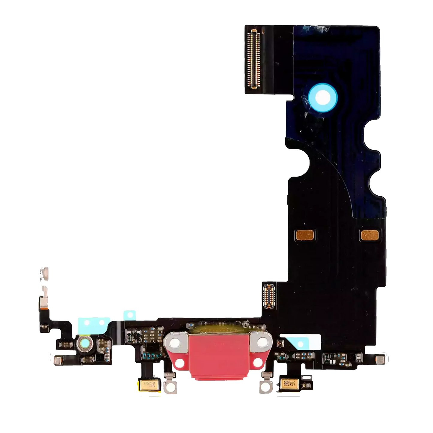 Charging Port Flex Cable For iPhone 8 / SE (2020) (Pull) (Red)