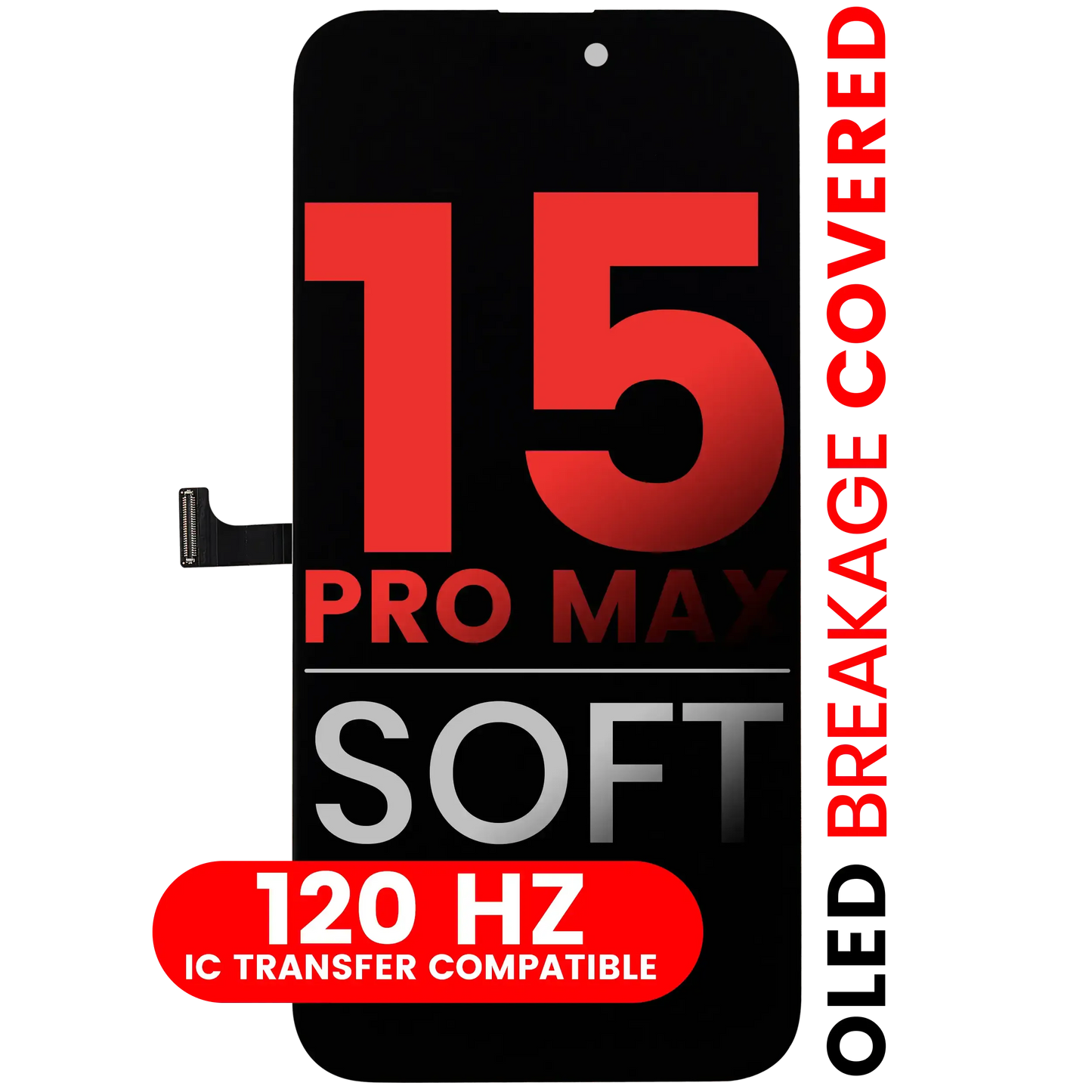 OLED Assembly For iPhone 15 Pro Max (Pro OLED) (120Hz)