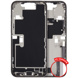 Mid-Frame Housing W/ Charging Port Flex & Small Parts For iPhone 16 Pro Max (US Version) (Pull) (Natural Titanium)