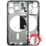 Mid-Frame Housing W/ Small Parts For iPhone 15 Pro (EU / Global Version) (Pull) (White Titanium)
