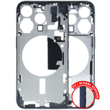 Mid-Frame Housing W/ Small Parts For iPhone 15 Pro (EU / Global Version) (Pull) (Blue Titanium)