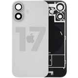 Back Glass w/ MagSafe Magnet & NFC & Flashlight Flex For iPhone 17 (Pull) (White)