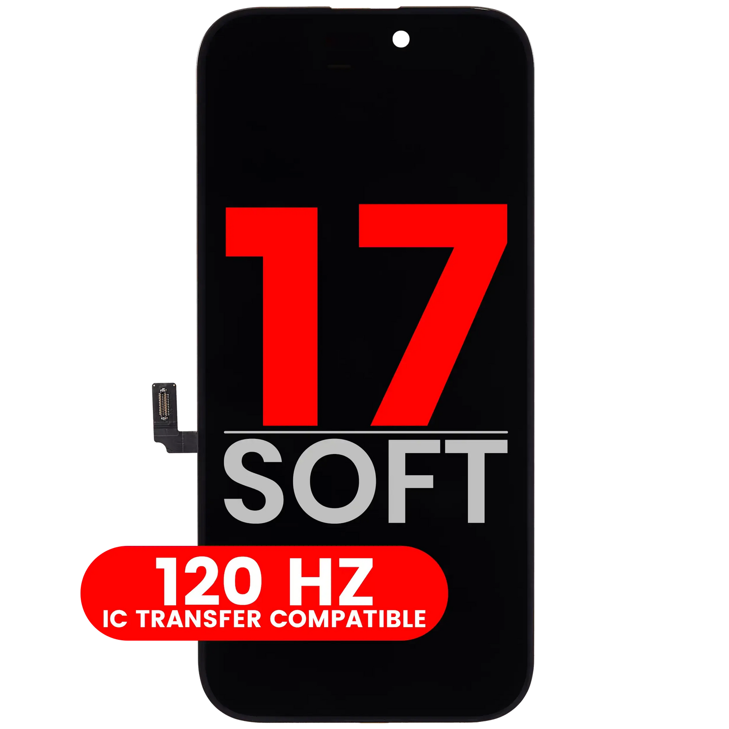 OLED Assembly For iPhone 17 (Aftermarket OLED) (120HZ)
